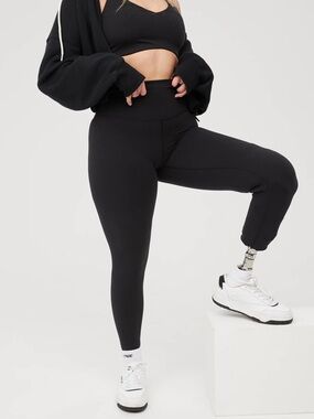 Offline by Aerie High-Waist Black Leggings